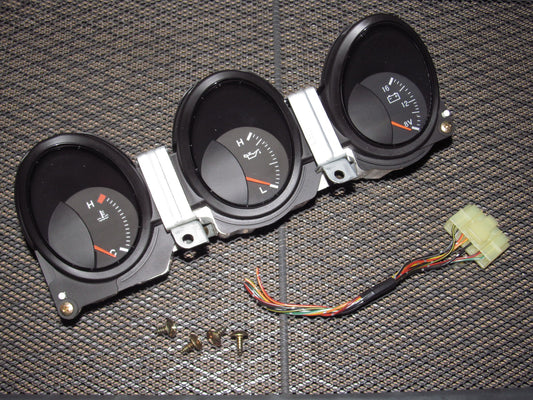 94 95 96 97 Mitsubishi 3000GT OEM Dash Coolant Oil Temperature & Battery Gauge