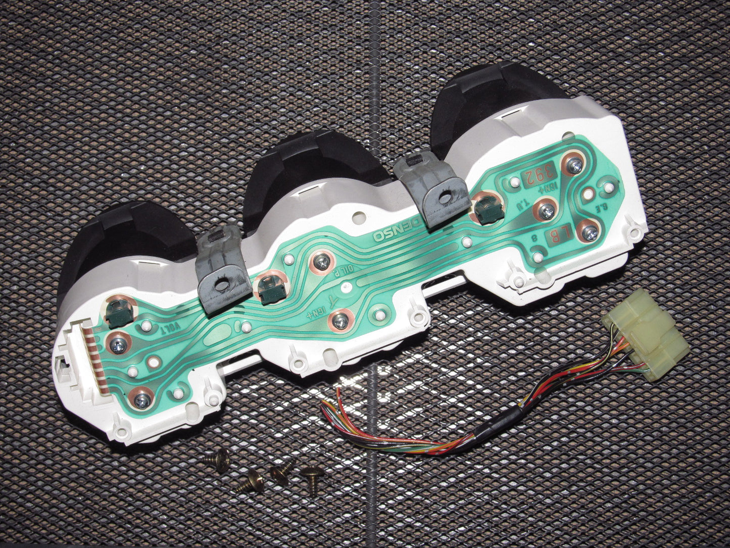 94 95 96 97 Mitsubishi 3000GT OEM Dash Coolant Oil Temperature & Battery Gauge