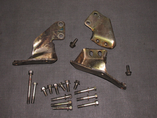 90-96 Nissan 300zx OEM Manual Transmission Engine Brace Bracket - Set