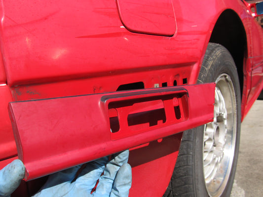 89 90 91 Mazda RX7 OEM Rear Side Marker Quarter Moulding - Right