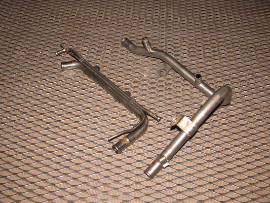 89 90 91 92 Toyota Supra OEM 7MGTE Turbo Engine Coolant Tube & Vacuum Line