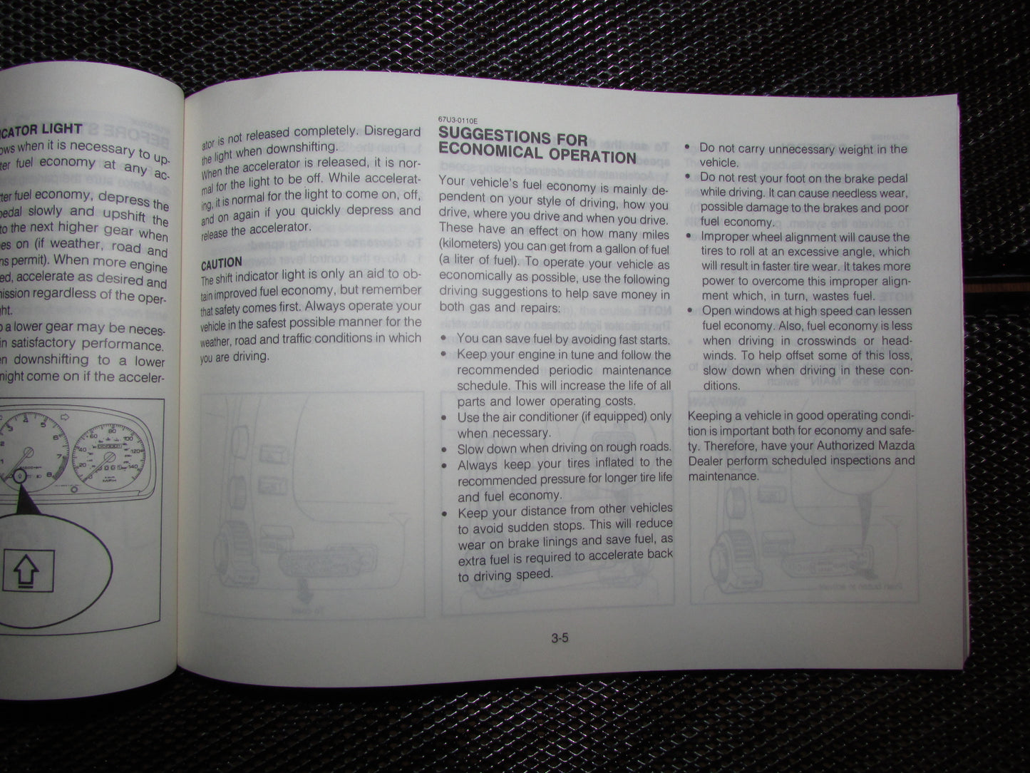 Mazda RX7 (1987) Owners Manual