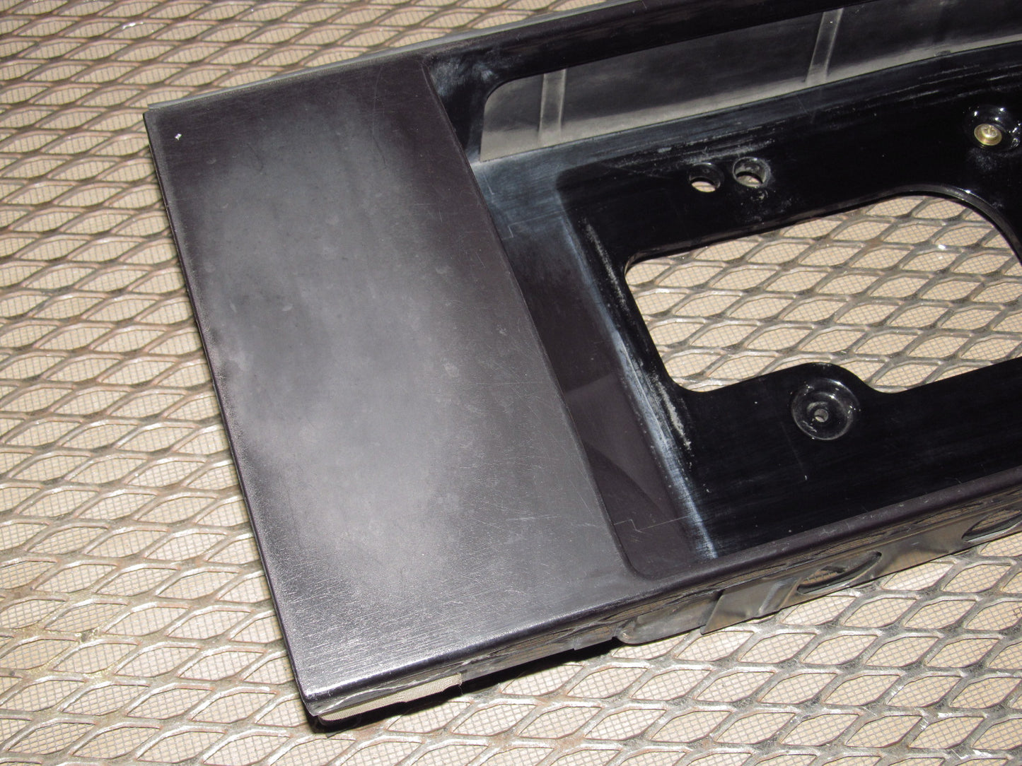 89 90 91 Mazda RX7 OEM Rear License Plate Cover Panel