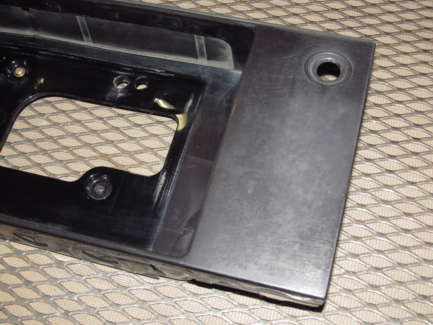 89 90 91 Mazda RX7 OEM Rear License Plate Cover Panel