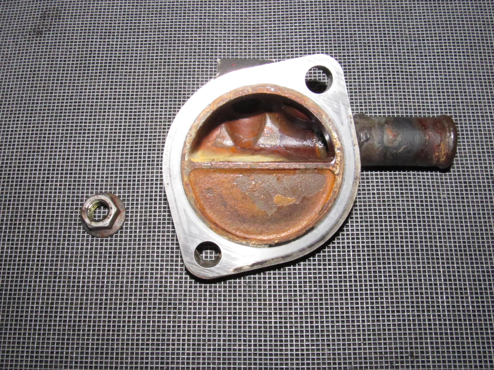 90 91 92 93 Mazda Miata OEM Engine Heater Core Coolant Water Neck