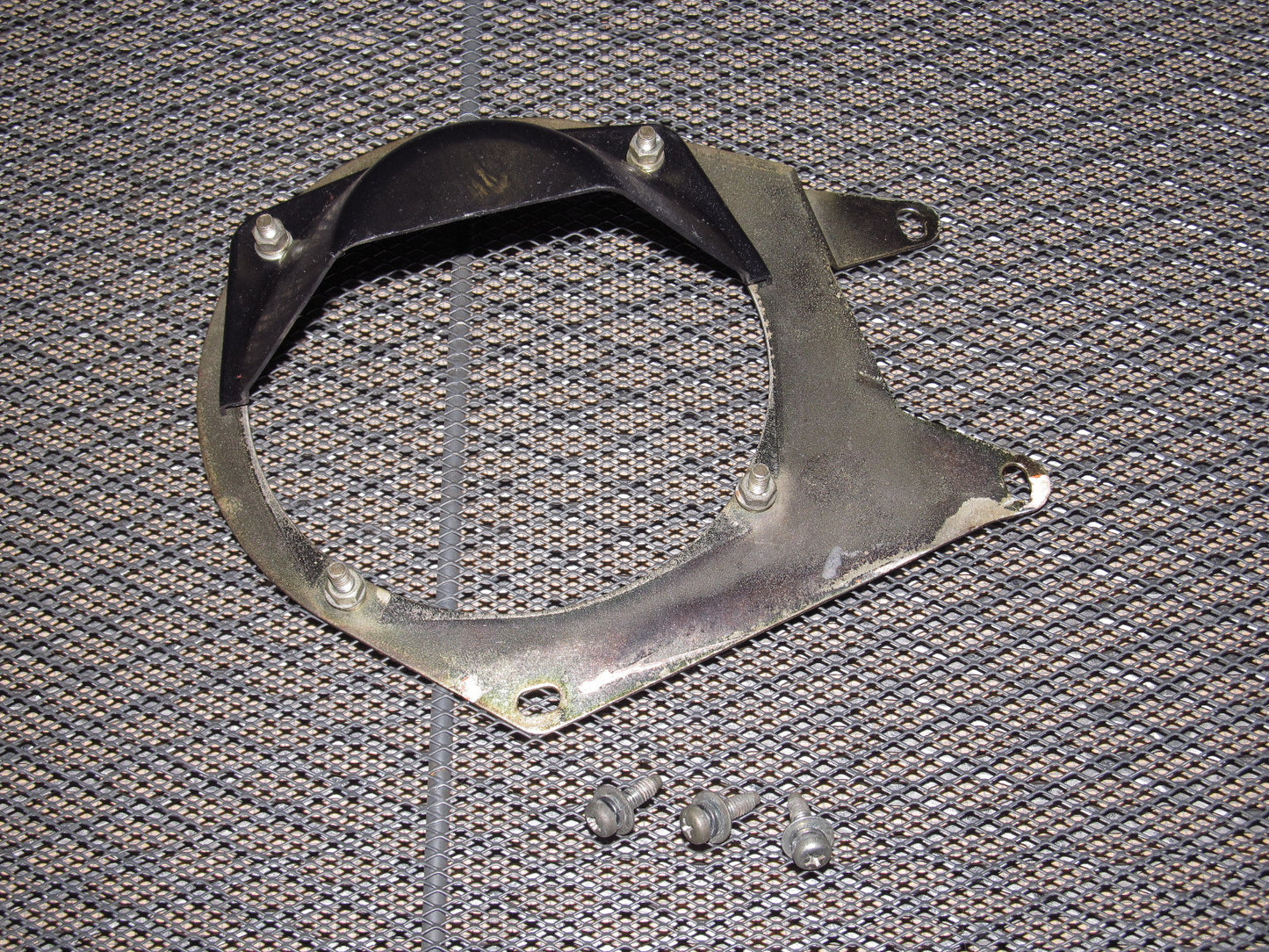 72 73 Datsun 240z OEM Rear Speaker Bracket Housing - Left