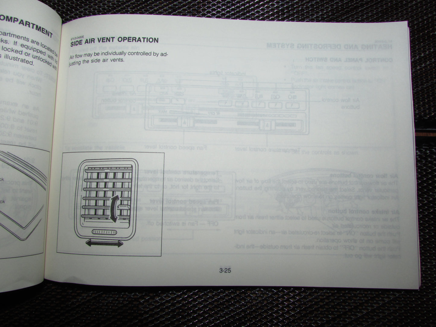 Mazda RX7 (1987) Owners Manual