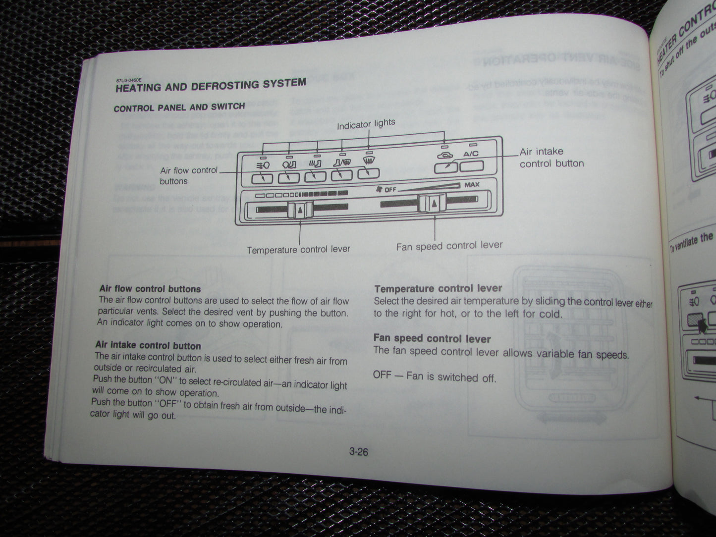 Mazda RX7 (1987) Owners Manual