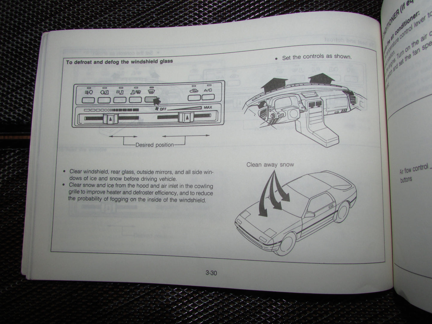 Mazda RX7 (1987) Owners Manual