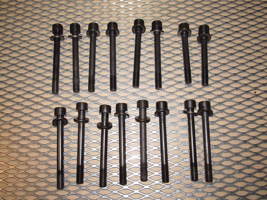 90-96 Nissan 300zx OEM Engine Cylinder Head Bolts - Set