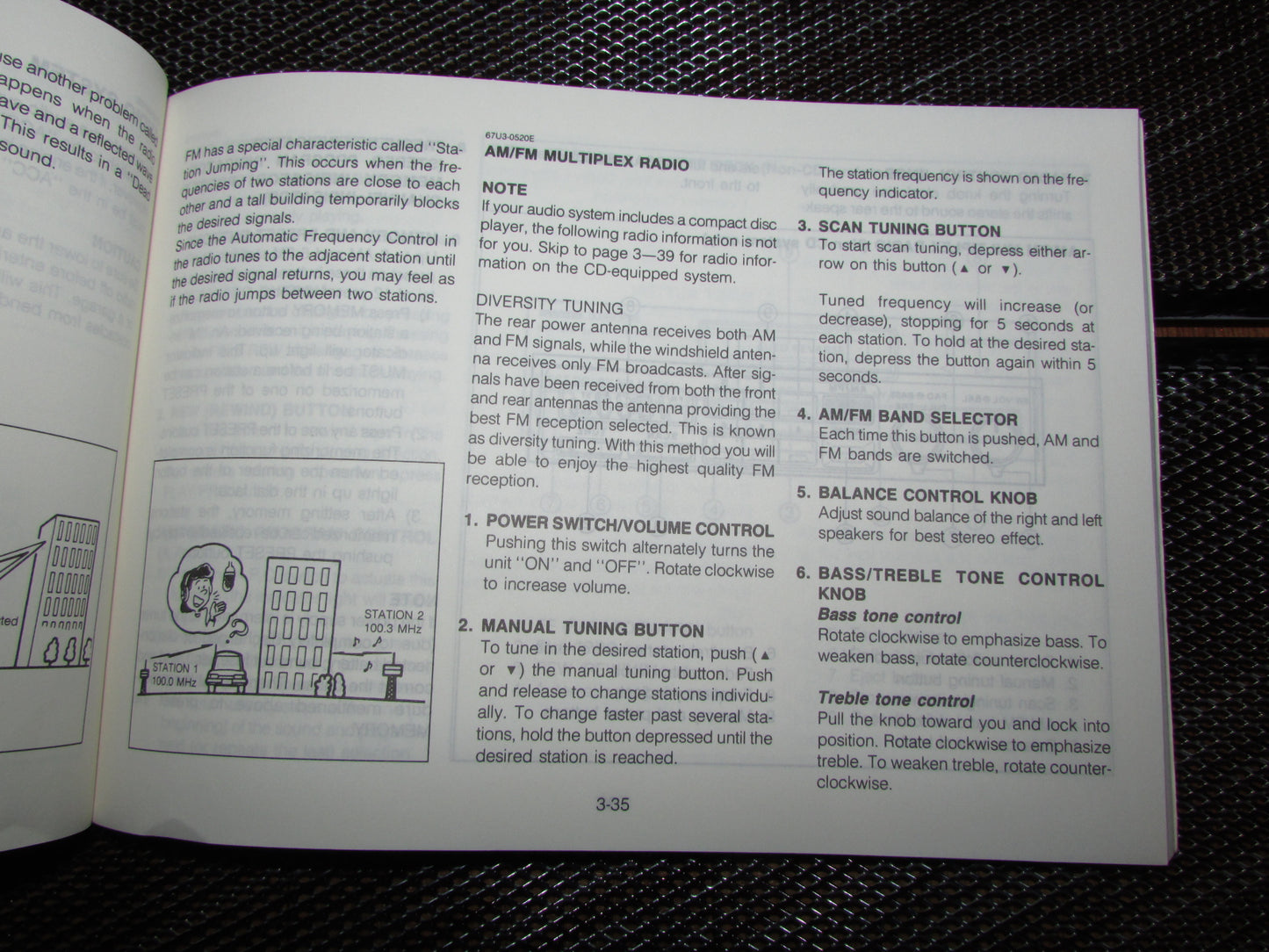 Mazda RX7 (1987) Owners Manual