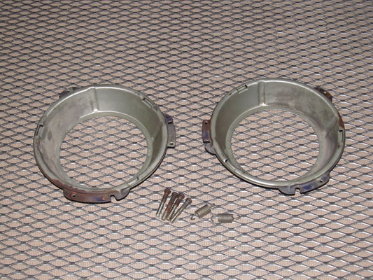 72 73 Datsun 240z OEM Headlight Mounting Bracket - Set