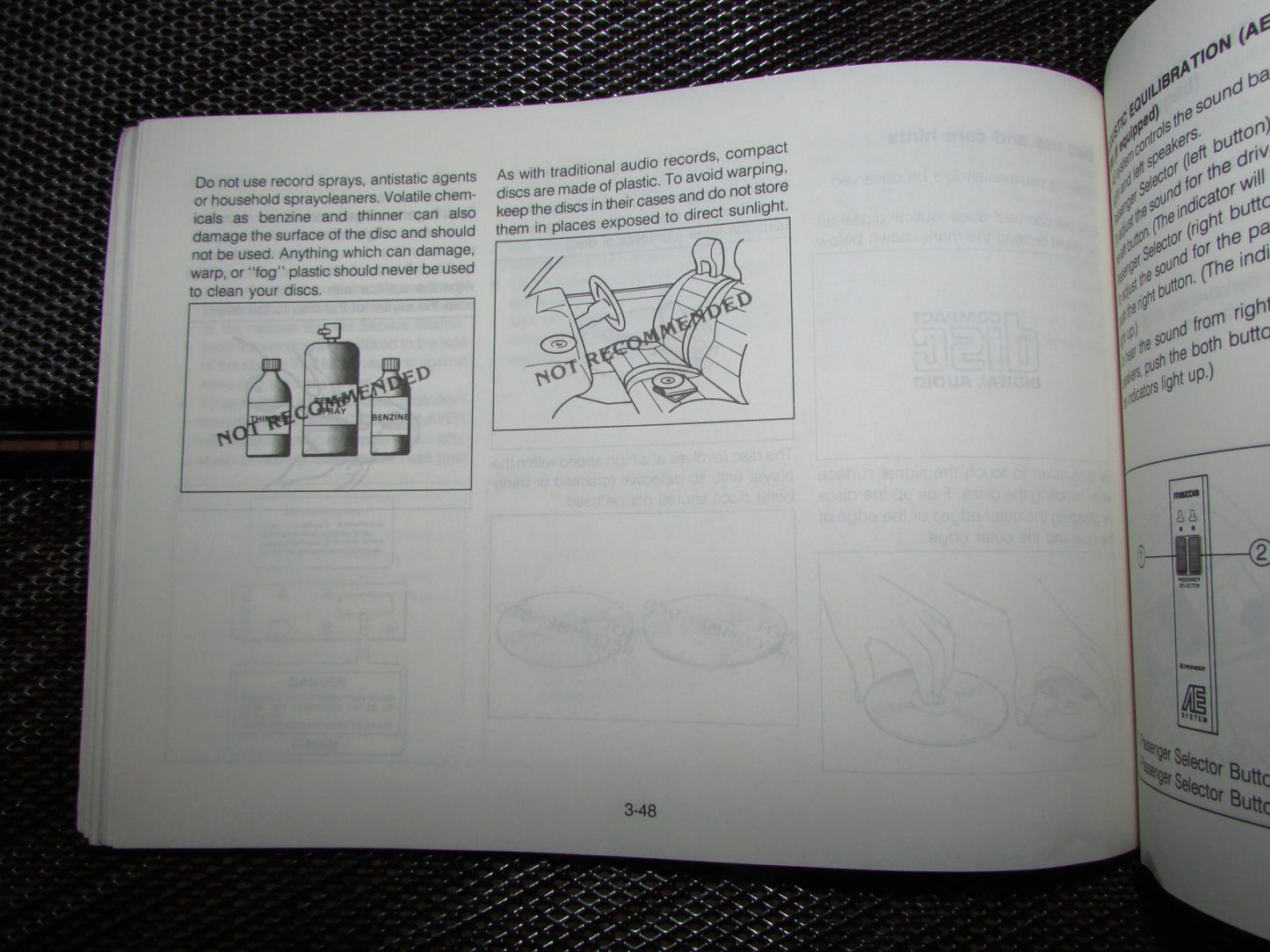 Mazda RX7 (1987) Owners Manual