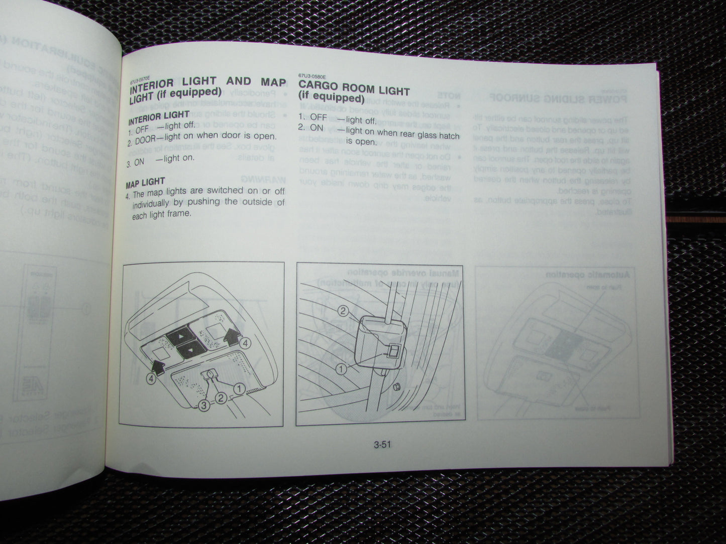 Mazda RX7 (1987) Owners Manual