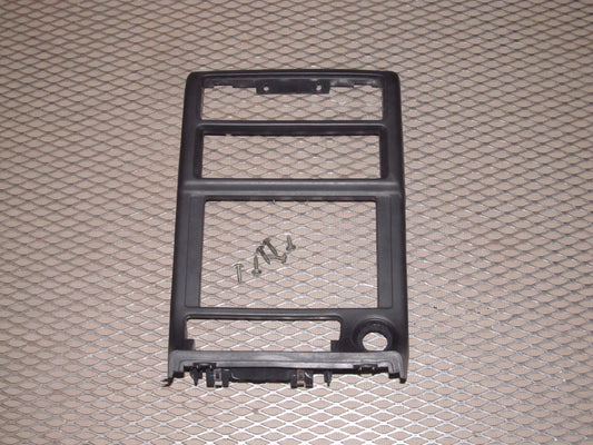 89 90 91 Mazda RX7 OEM Dash Climate Control Radio Bezel Panel Cover