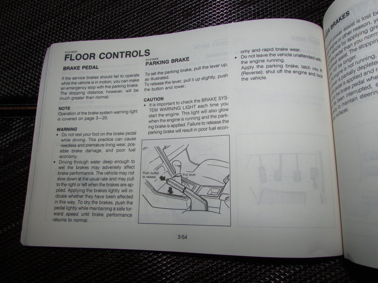 Mazda RX7 (1987) Owners Manual