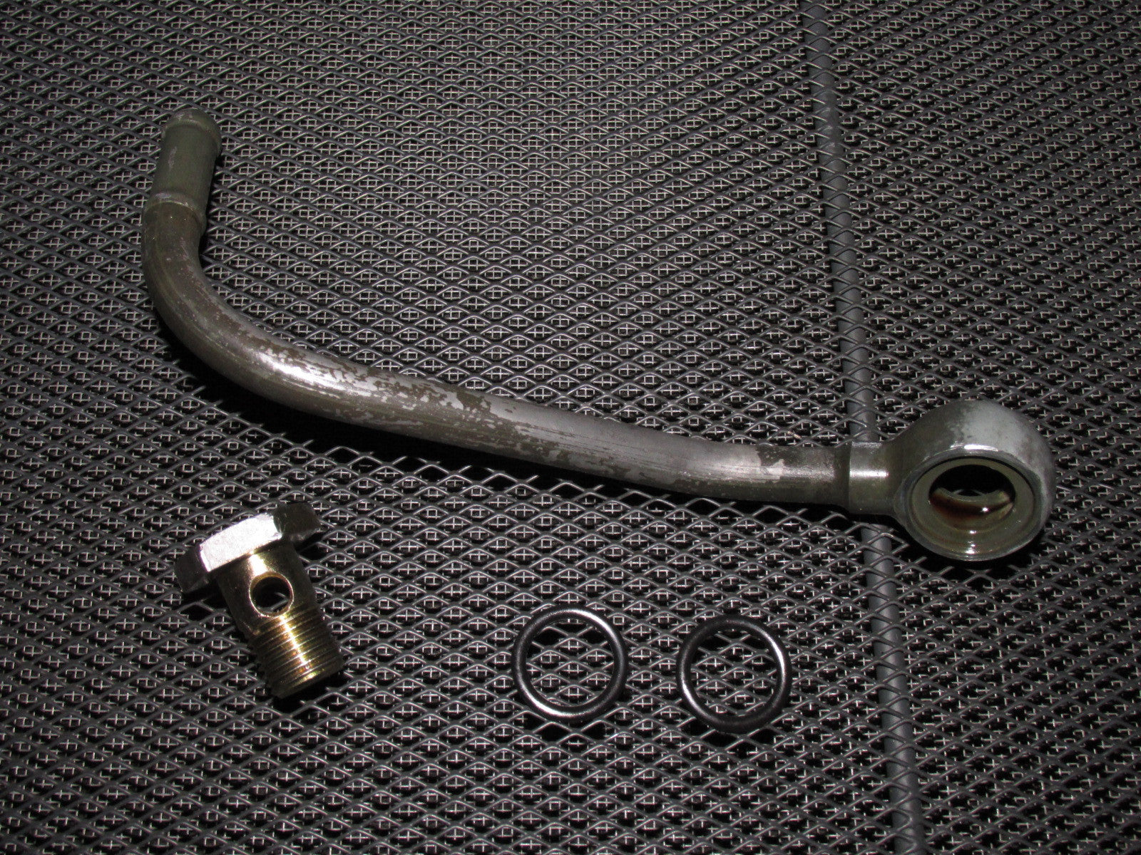 90 91 92 93 Mazda Miata Power Steering Rack Hose Fitting & Banjo Bolt