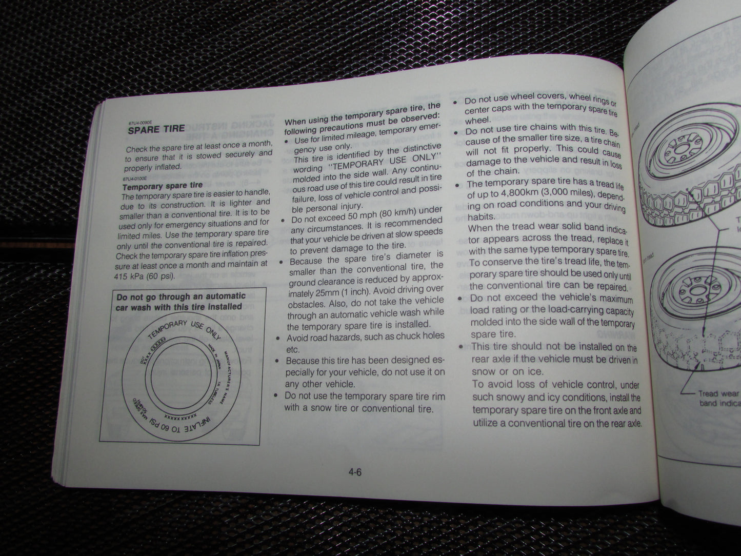 Mazda RX7 (1987) Owners Manual