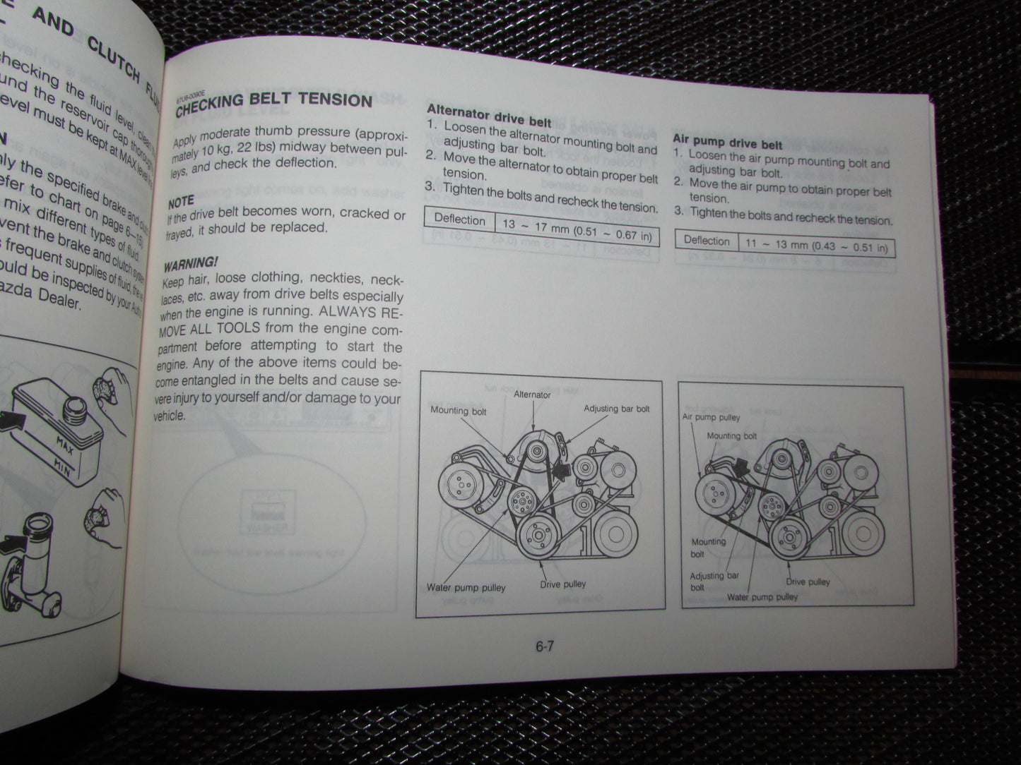 Mazda RX7 (1987) Owners Manual