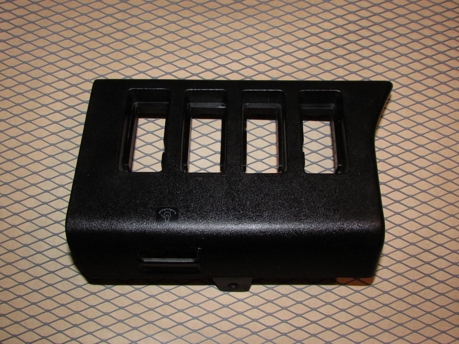 86 87 88 89 Toyota Supra OEM Dash Switch Holder Housing Bezel Cover