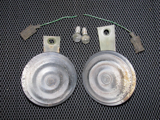 90-96 Nissan 300zx OEM Exterior Engine Horn Set