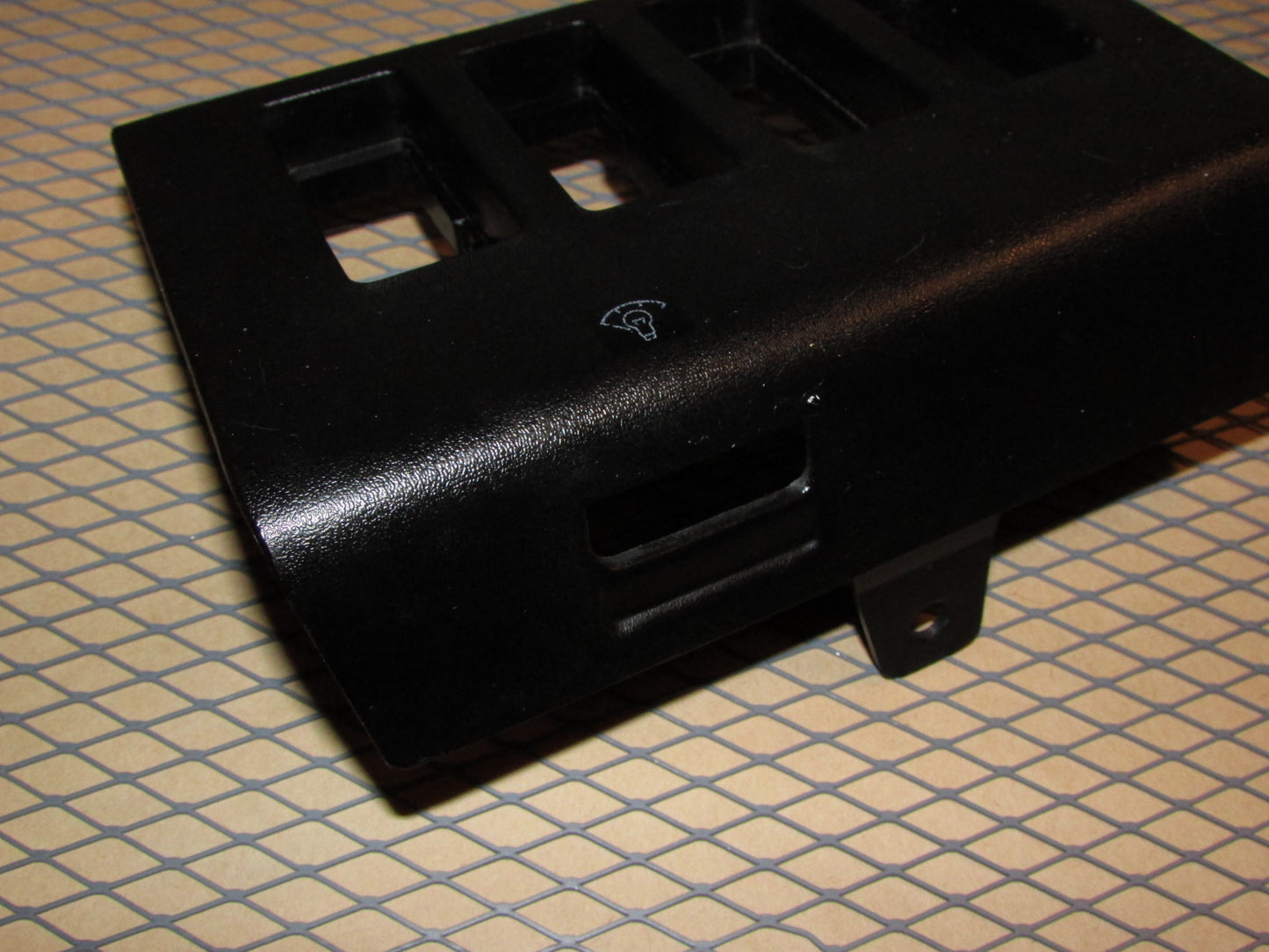 86 87 88 89 Toyota Supra OEM Dash Switch Holder Housing Bezel Cover