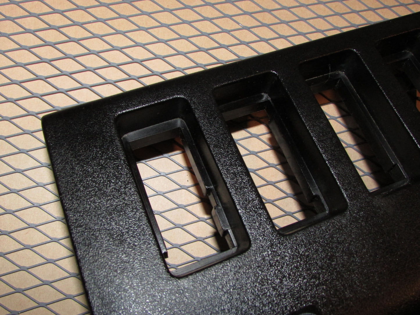 86 87 88 89 Toyota Supra OEM Dash Switch Holder Housing Bezel Cover