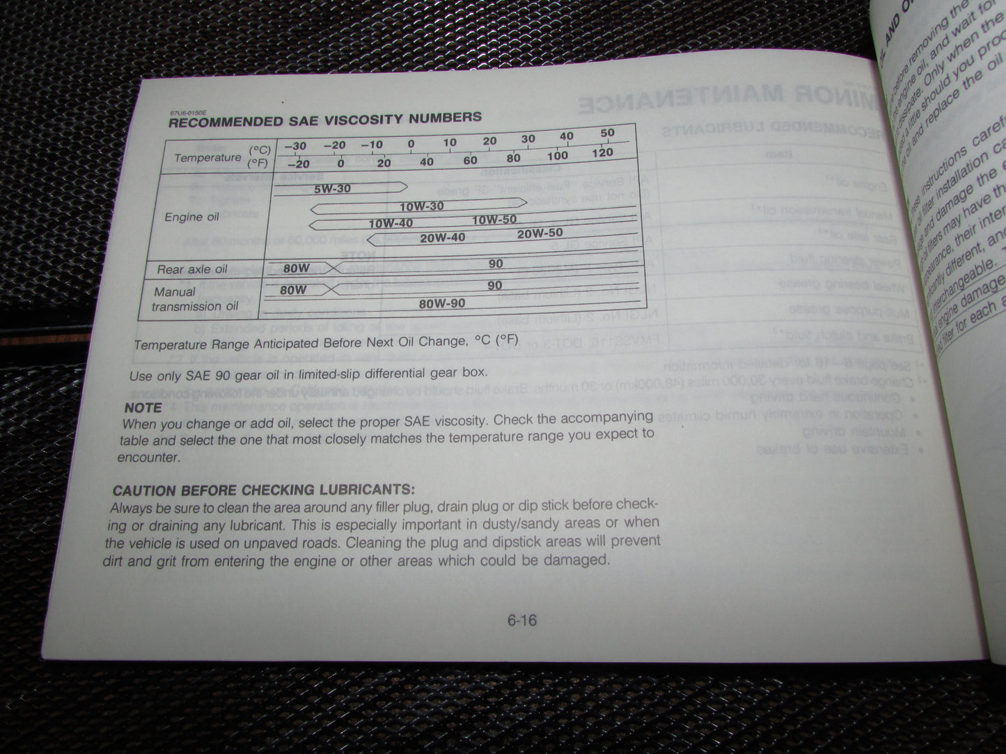 Mazda RX7 (1987) Owners Manual