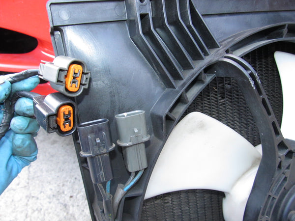 94 95 96 97 Mitsubishi 3000GT OEM Radiator Cooling Fan Pigtail Harness ...