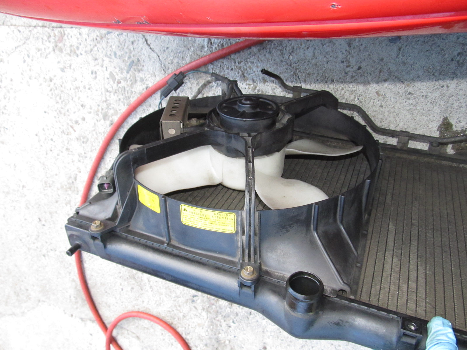 94 95 96 97 Mitsubishi 3000GT OEM A/C Condenser Cooling Fan - Right ...