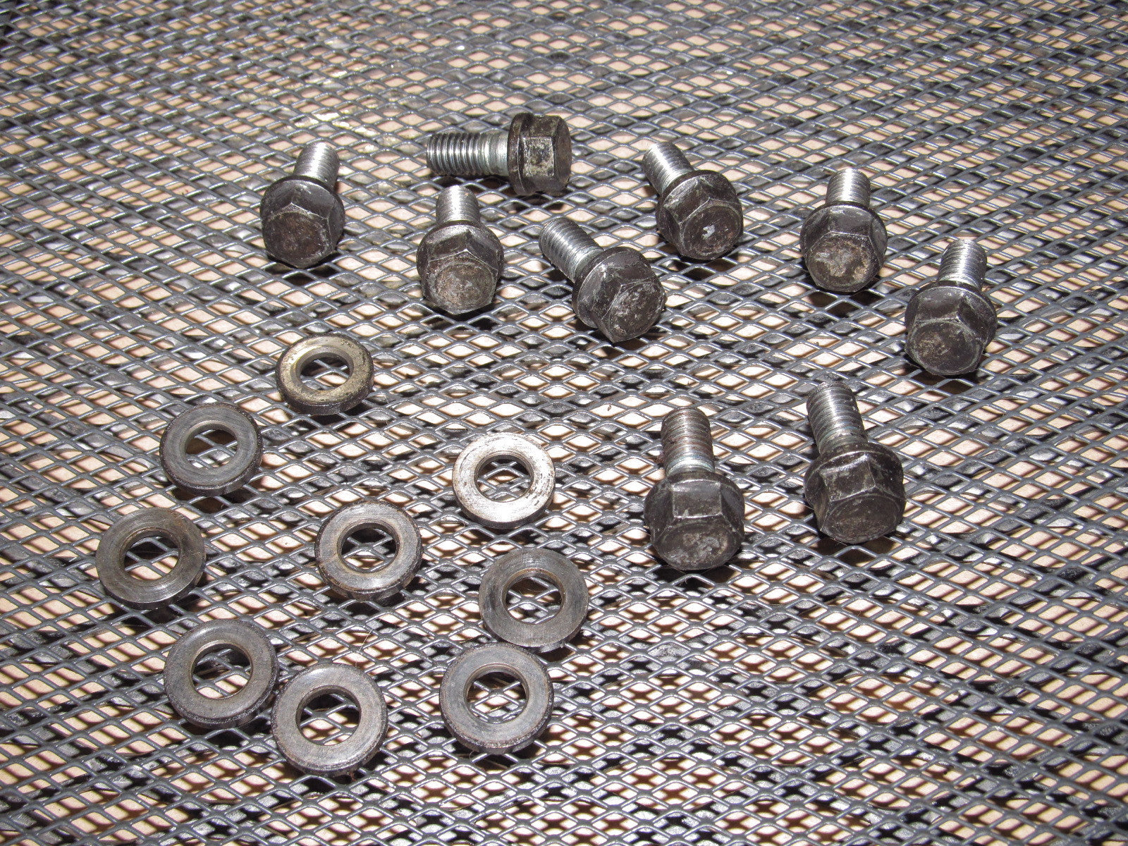 90-96 Nissan 300zx OEM Clutch Pressure Plate Bolt - Set