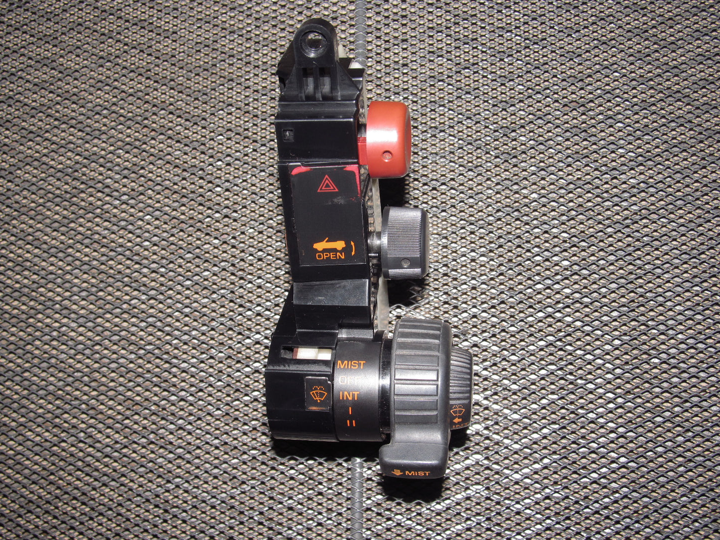 89 90 91 Mazda RX7 OEM Convertible Soft Top Wiper Hazard Switch