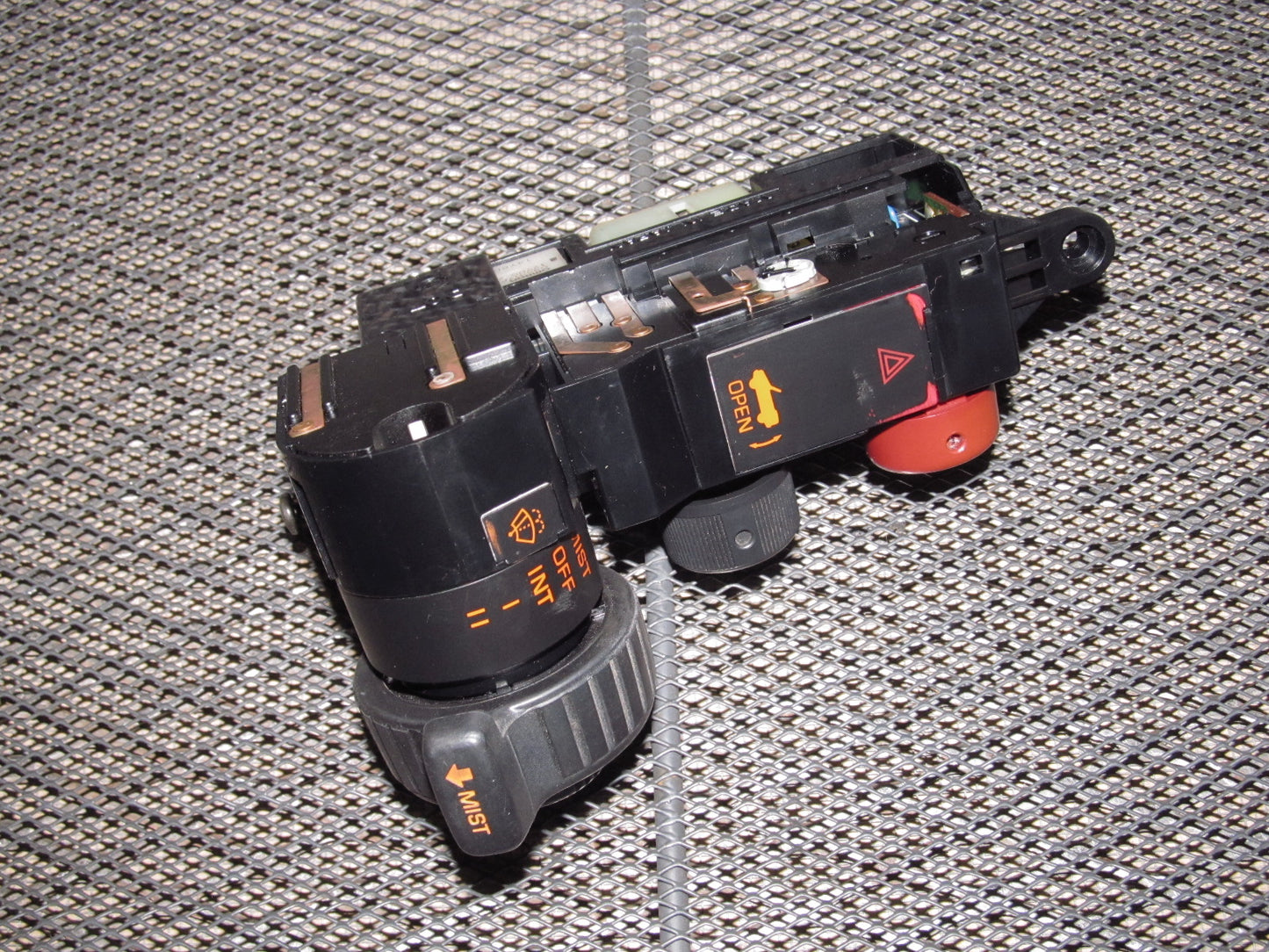 89 90 91 Mazda RX7 OEM Convertible Soft Top Wiper Hazard Switch