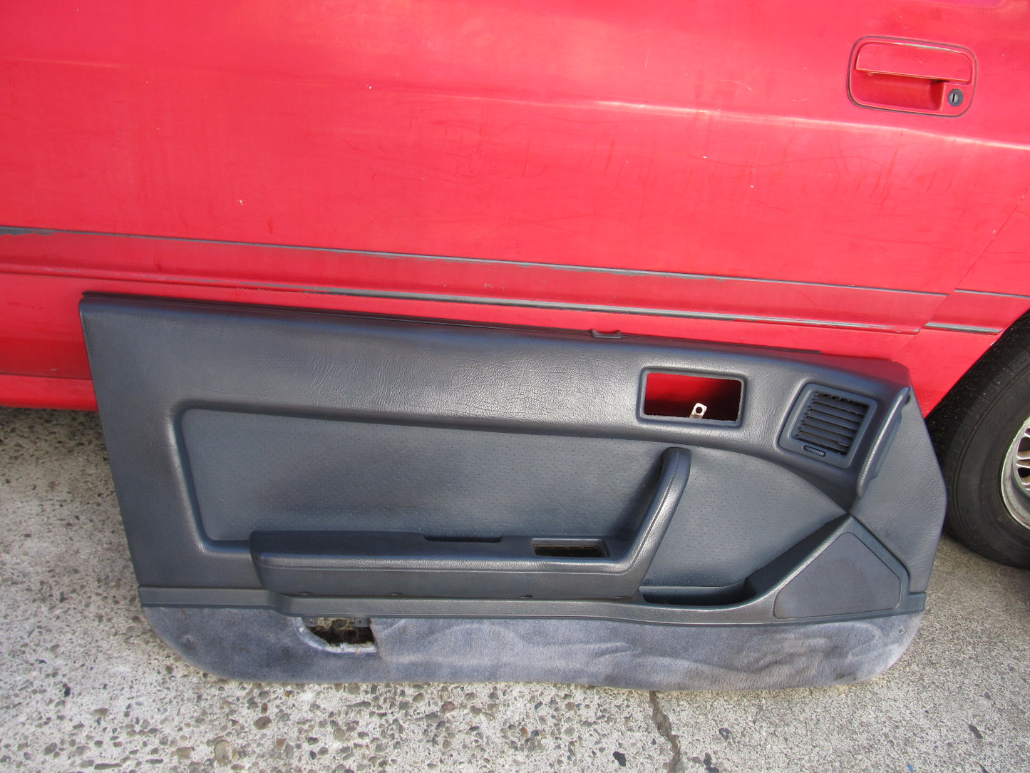89 90 91 Mazda RX7 OEM Convertible Door Panel - Left