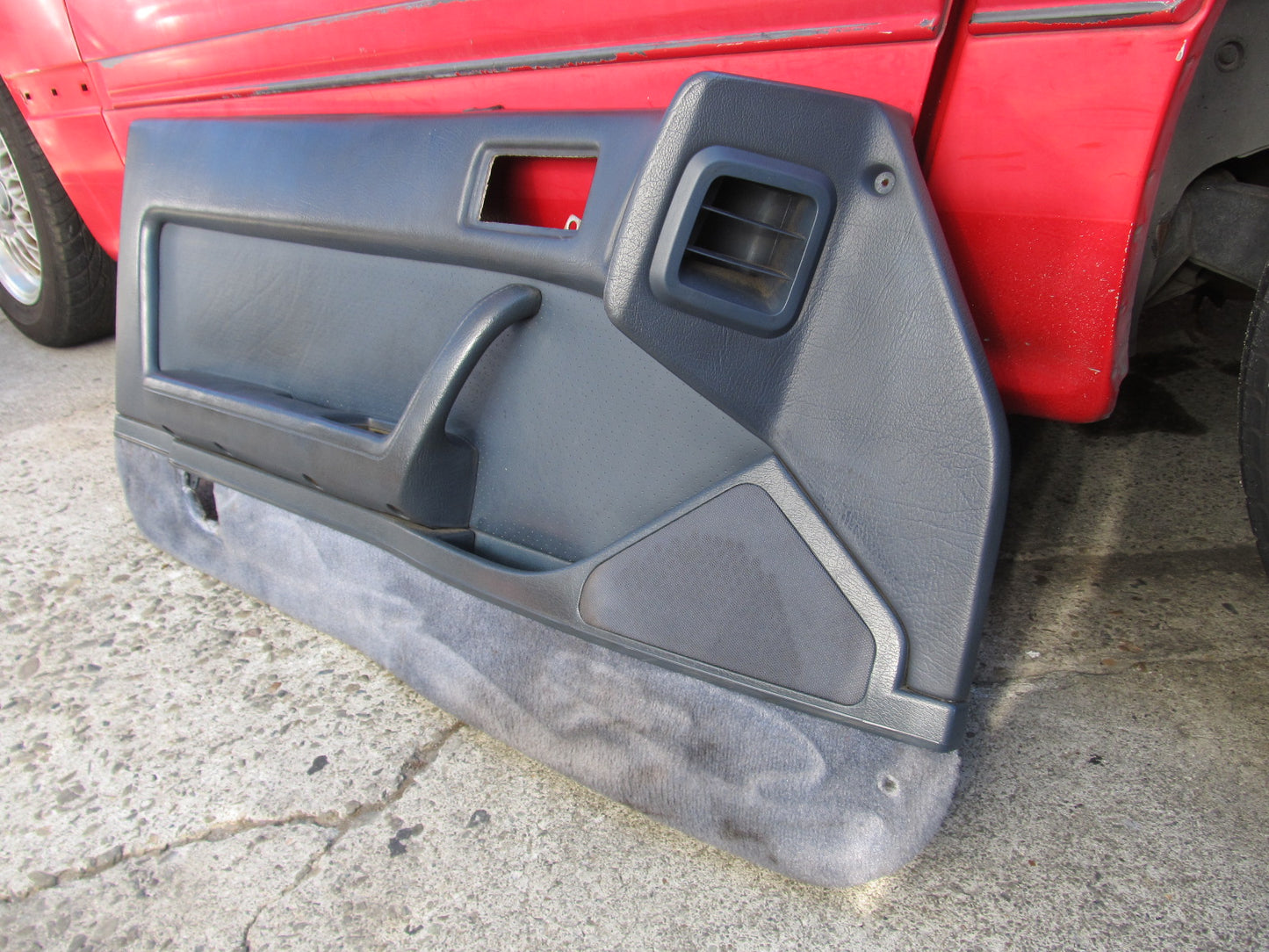 89 90 91 Mazda RX7 OEM Convertible Door Panel - Left