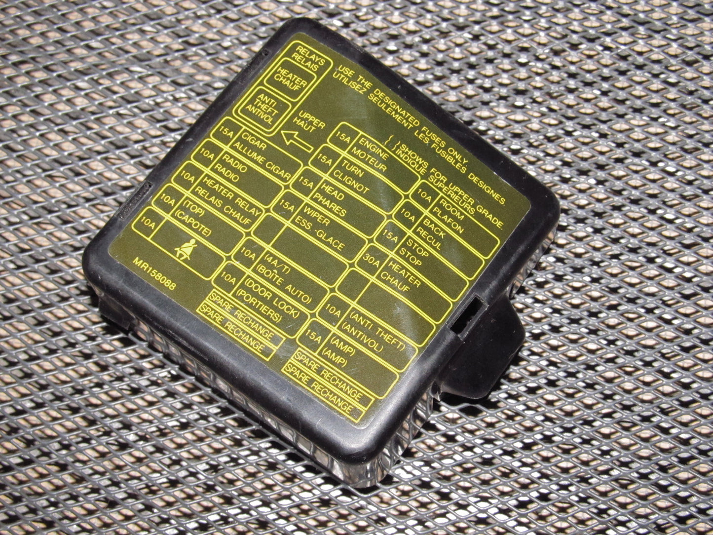 94 95 96 97 Mitsubishi 3000GT OEM Interior Fuse Box