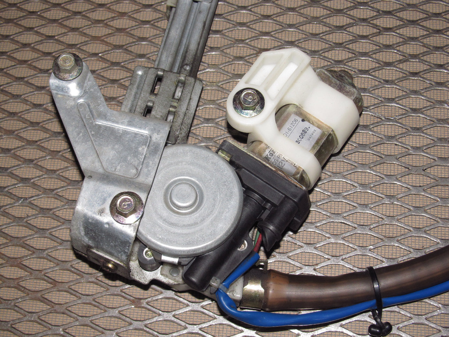 89 90 91 Mazda RX7 OEM Power Window Motor & Regulator - Left