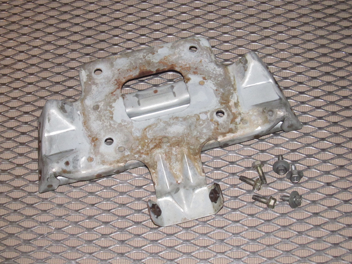 79 80 Datsun 280zx OEM Radio Cover Housing Rear Mounting Bracket