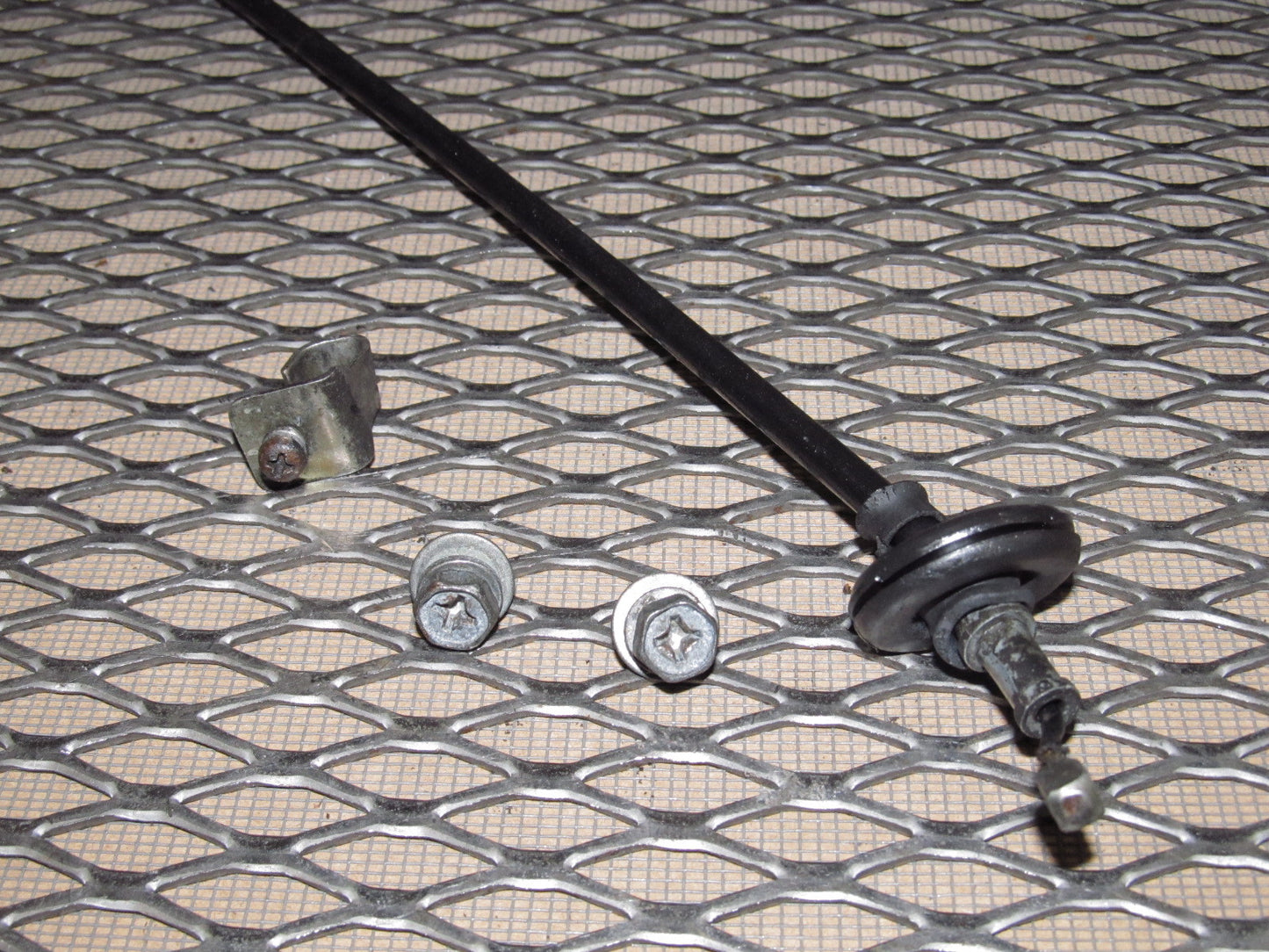 72 73 Datsun 240z OEM Hood Release Switch & Cable