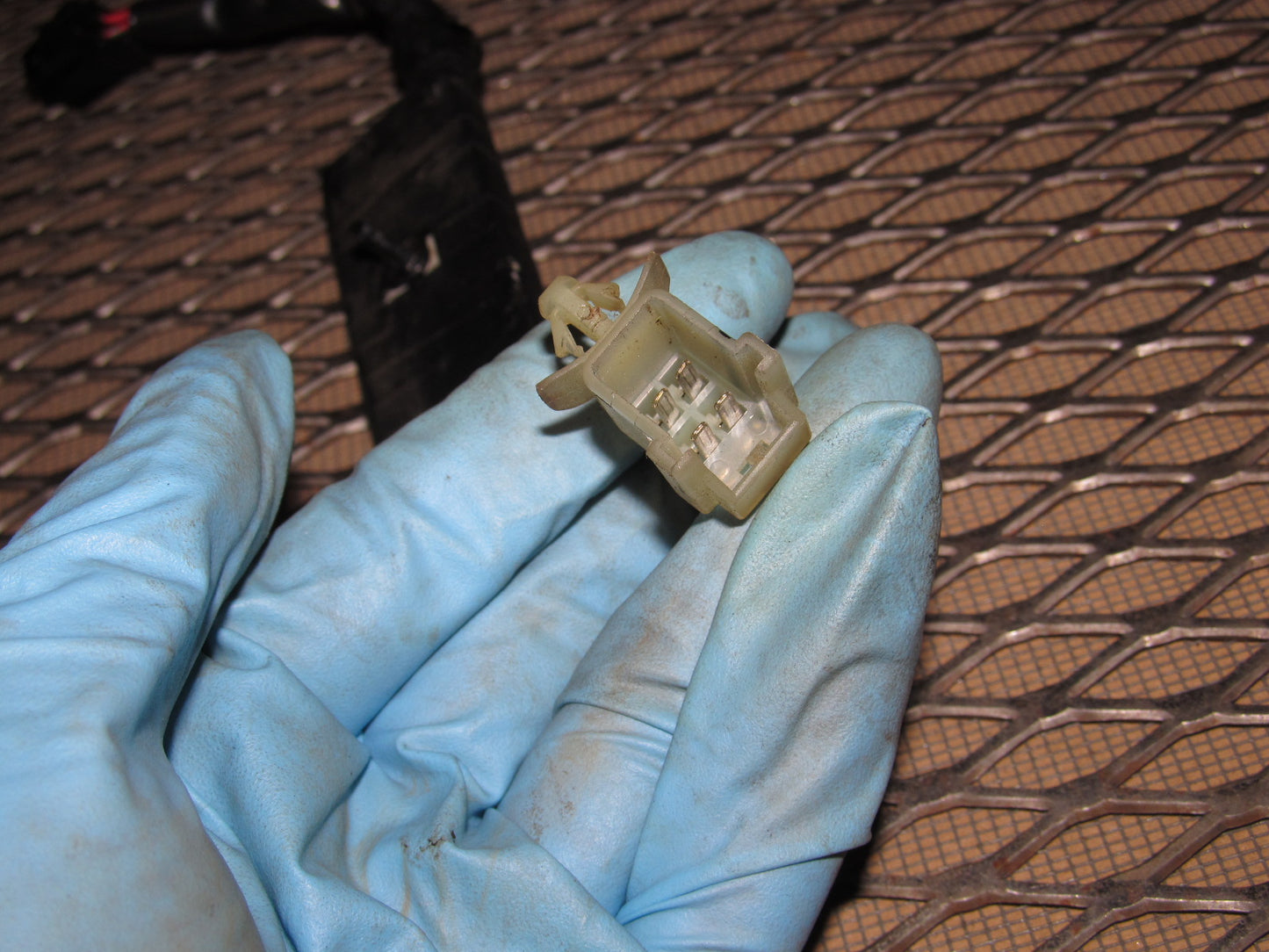 90 91 92 93 Acura Integra OEM Front Seat Belt Buckle Extension Wire Harness - Right