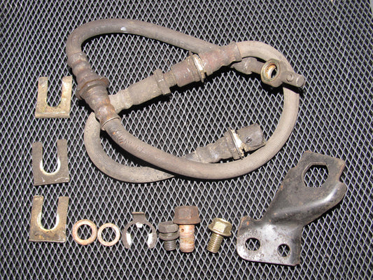89 90 91 92 Toyota Supra Brake Hose - Front