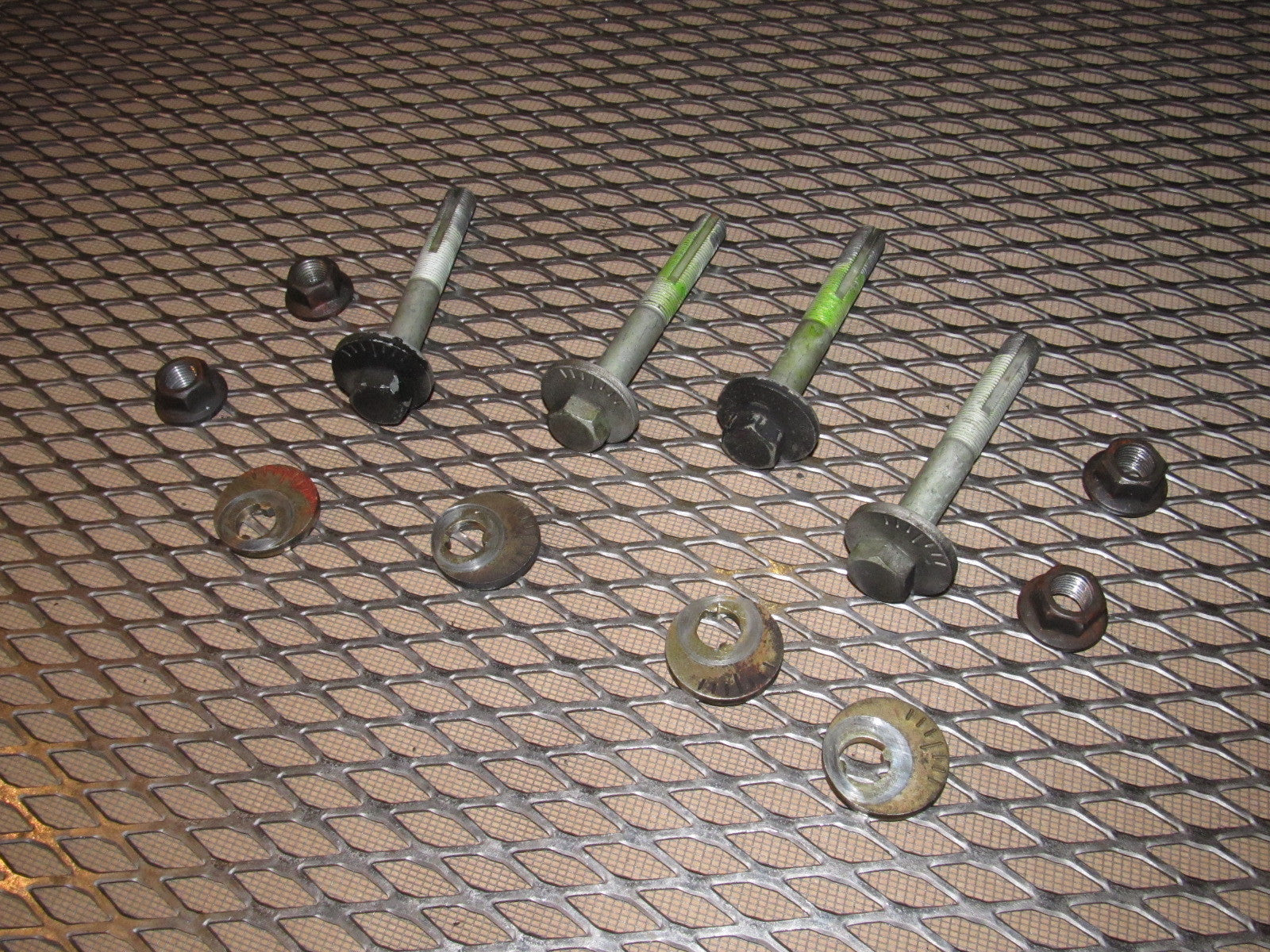 99 00 Mazda Miata OEM Alignment Camber Bolts - Front Set