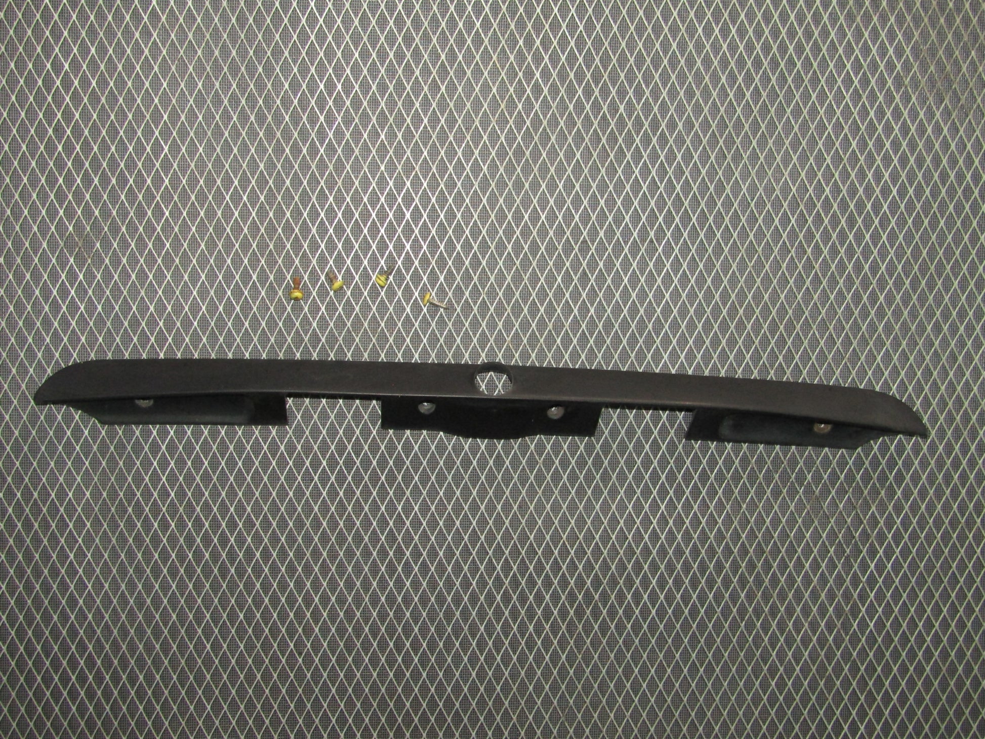 1992-1995 BMW 325 Sedan OEM Trunk Lock Bezel Moulding