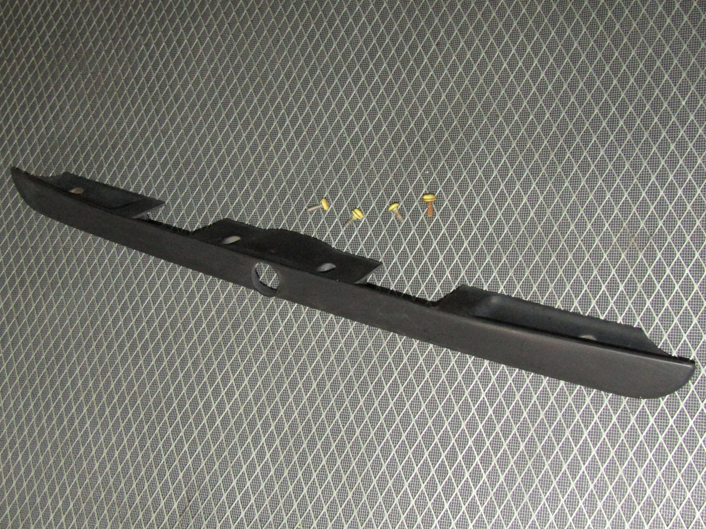 1992-1995 BMW 325 Sedan OEM Trunk Lock Bezel Moulding