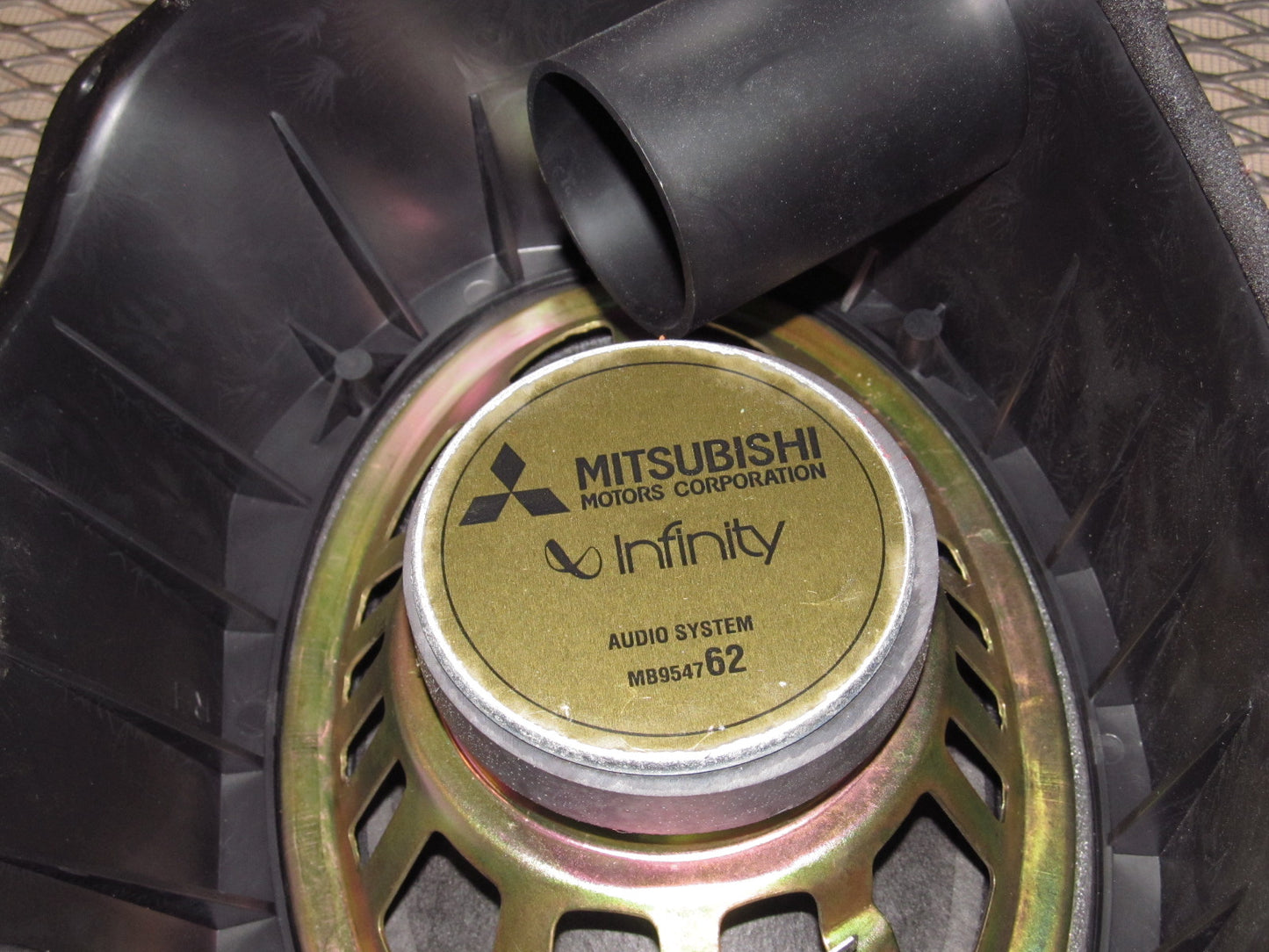 94 95 96 97 Mitsubishi 3000GT OEM Rear Speaker & Housing Bracket