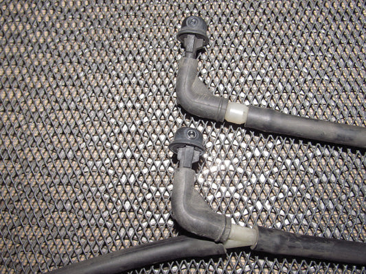 89 90 91 Mazda RX7 OEM Front Hood Washer Nozzle - Set