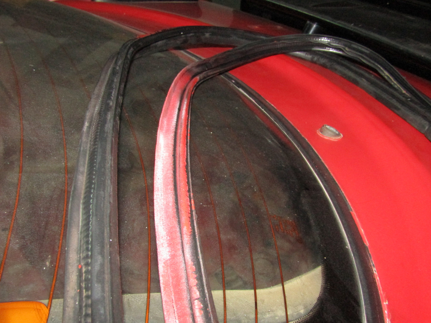 94 95 96 97 Mitsubishi 3000GT OEM Hatch Trunk Door Weather Stripping Rubber Seal