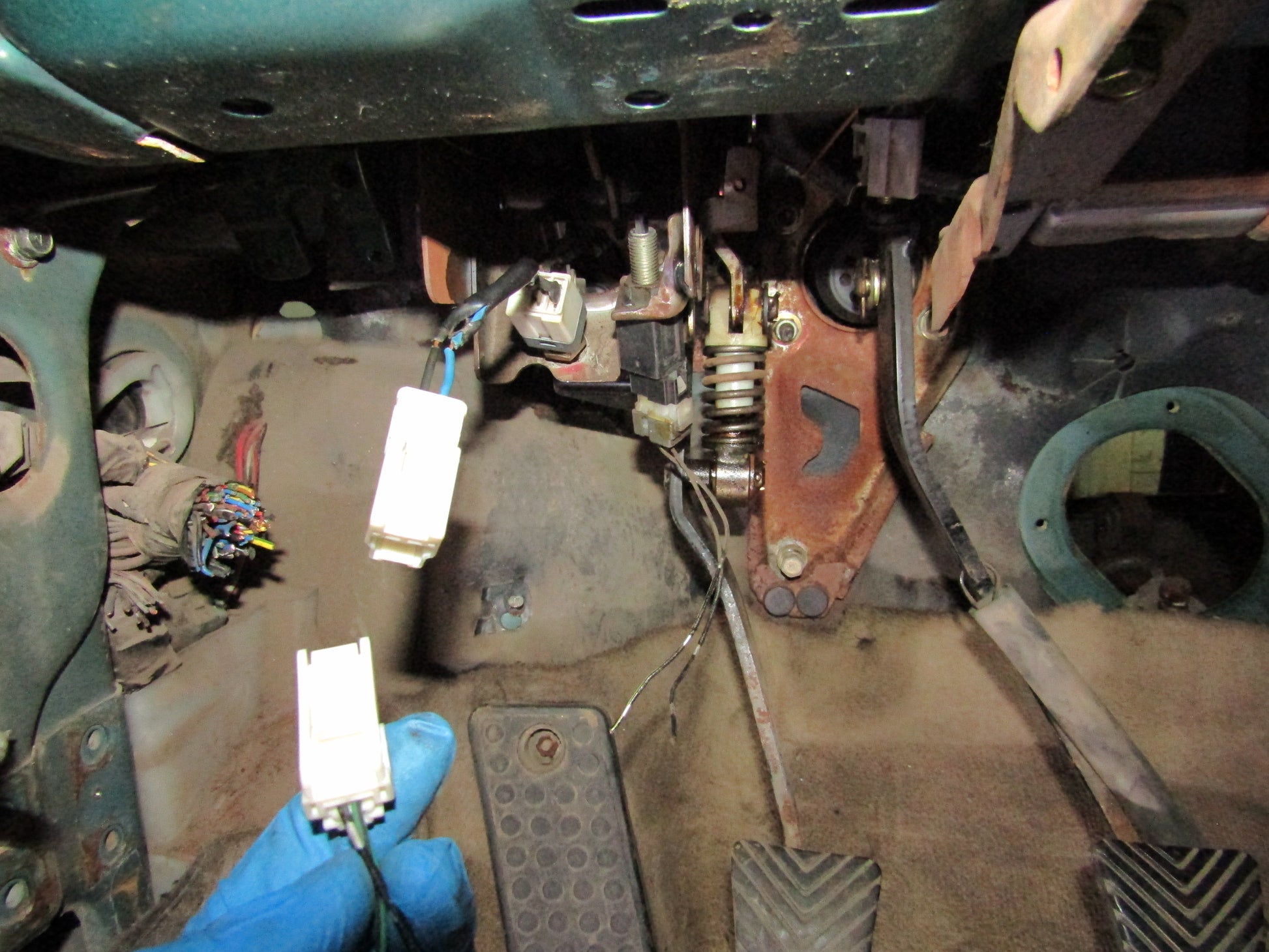 94 95 96 97 Mitsubishi 3000GT OEM Clutch Pedal Switch Chassis Pigtail Harness