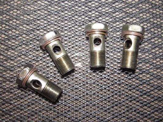 04 05 06 07 08 Mazda RX8 OEM Engine Oil Cooler Banjo Bolt - Set
