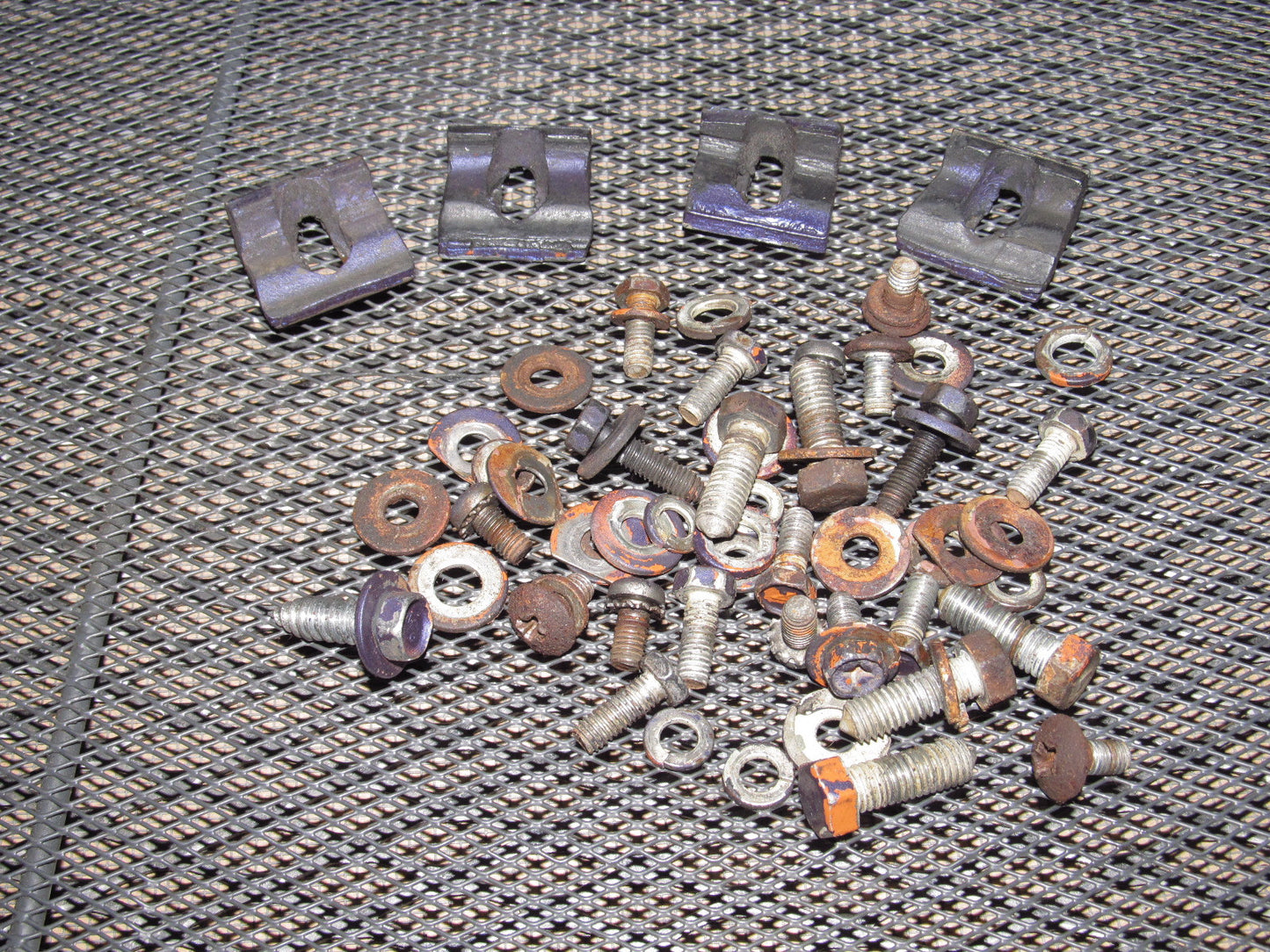 72 73 Datsun 240z OEM Fender Stopper & Hardware